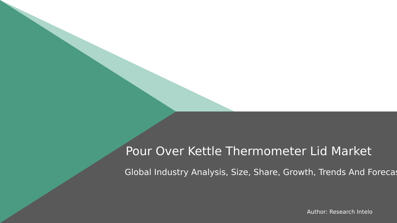 Pour Over Kettle Thermometer Lid Market Research Report 2033