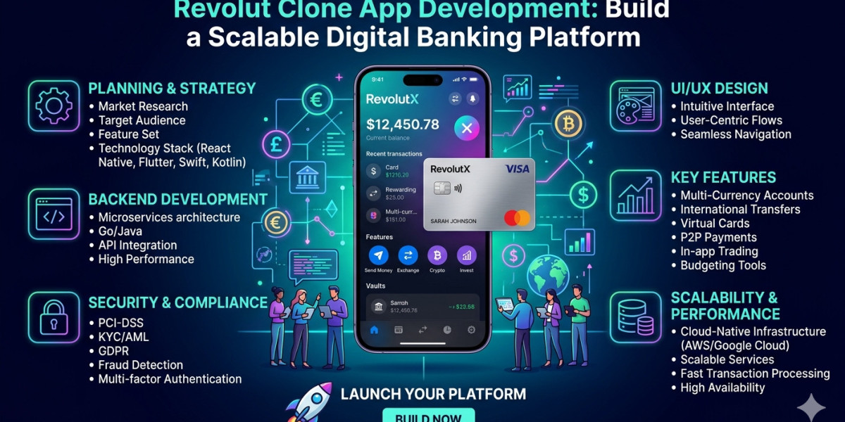 Revolut Clone App Development: The Future of Digital Banking Platforms
