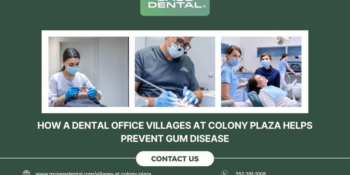 How a Dental Office Villages At Colony Plaza Helps Prevent Gum Disease