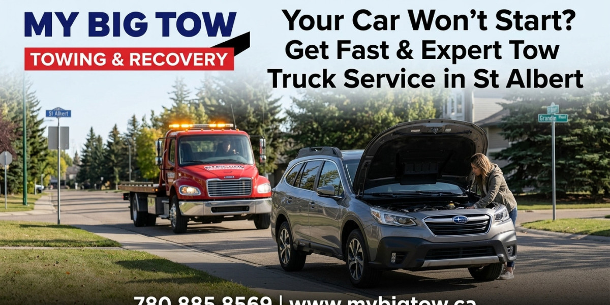 Your Car Won't Start? Get Fast & Expert Tow Truck Service in St Albert