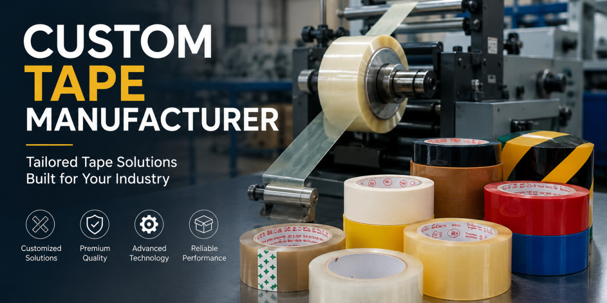 Custom Tape Manufacturer Guide: Everything Businesses Need to Know in 2026