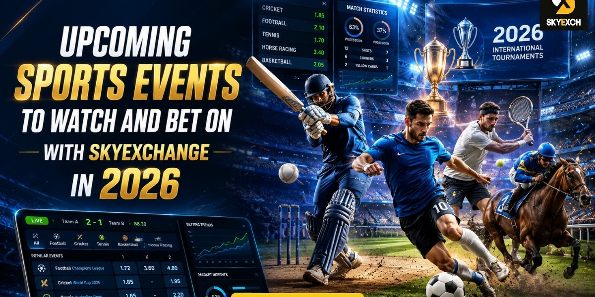 Upcoming Sports Events to Watch and Bet on with SkyExchange in 2026