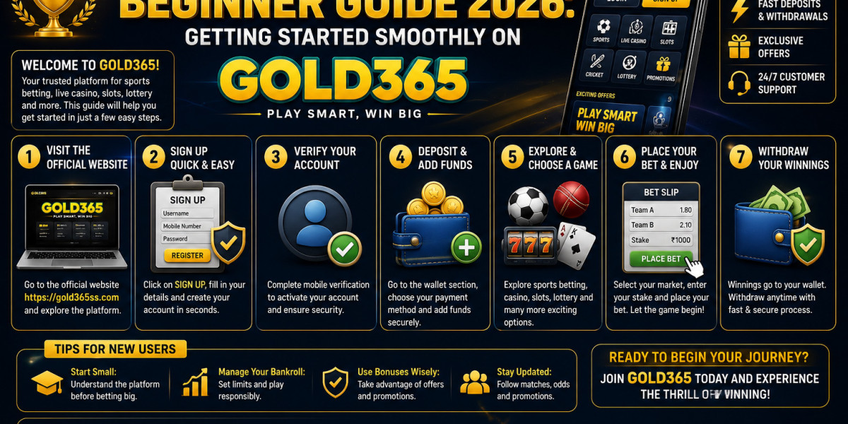 Ultimate Beginner Guide 2026: Getting Started Smoothly on Gold365
