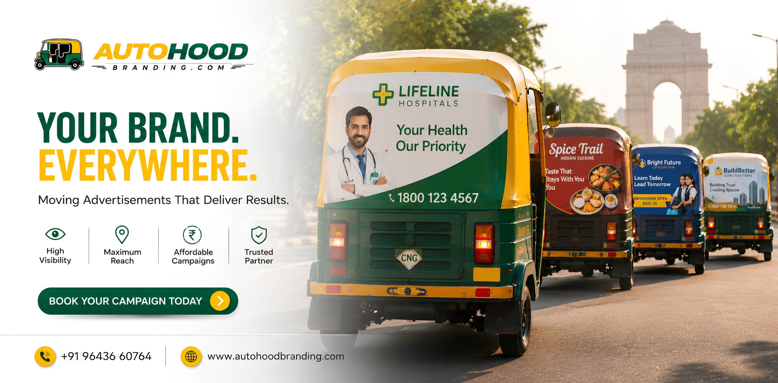 Out-of-Home Marketing: How Auto Branding in Gurugram Helps Businesses Reach Local Audiences - autohoodbranding.com